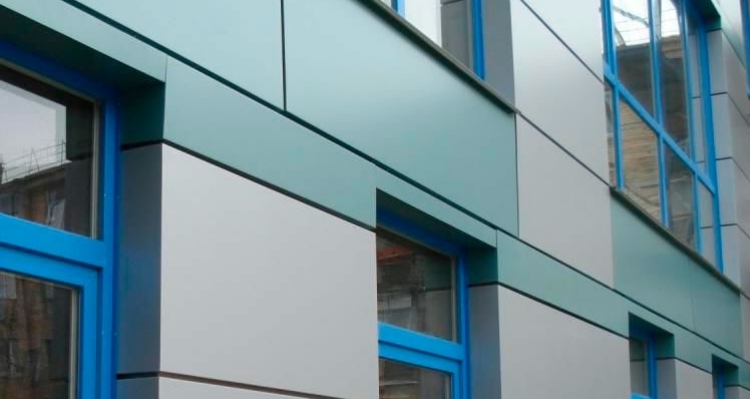 Алюминиевые композитные панели для отделки фасада